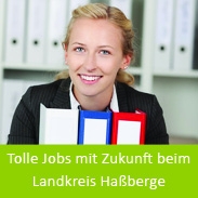 Tolle Jobs mit Zukunft beim Landkreis Haßberge